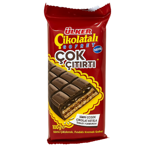 Ülker Tablet Çikolatalı Gofret 100gr