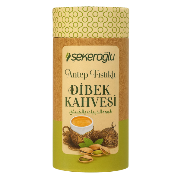 Şekeroğlu Minnettar Antep Fıstıklı Dibek Kahvesi 200gr