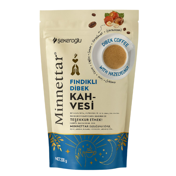 Şekeroğlu Minnettar Fındıklı Dibek Kahvesi 165gr