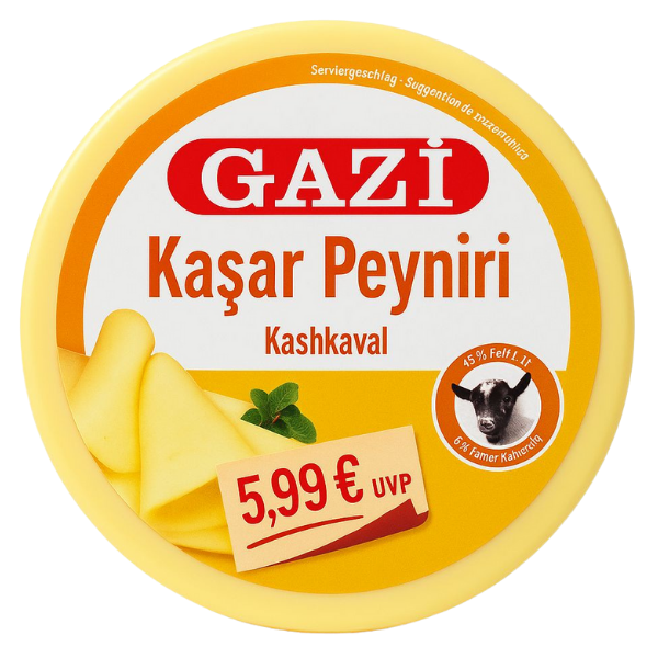 Gazi Kaşar Peyniri 600gr