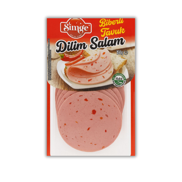 Simge Biberli Tavuk Salam 150gr