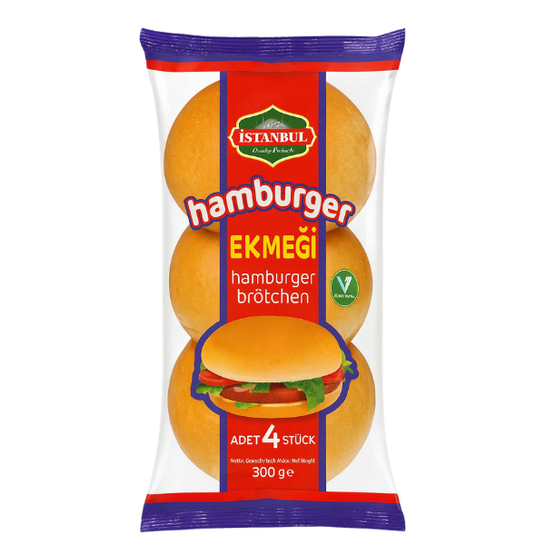 İstanbul Hamburger Ekmeği 4 adet