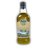 Kristal Sızma Zeytinyağı Cam Şişe 1Litre