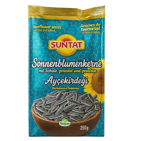 Suntat Ayçekirdeği Kavrulmuş ve Tuzlu 250gr
