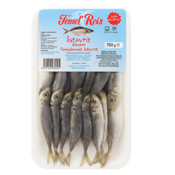 Temel Reis Temizlenmiş İstavrit 750gr