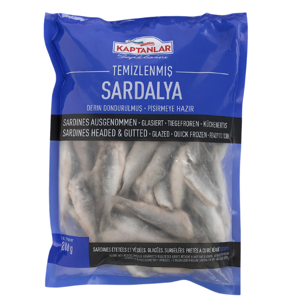 Kaptanlar Temizlenmiş Sardalya 900gr