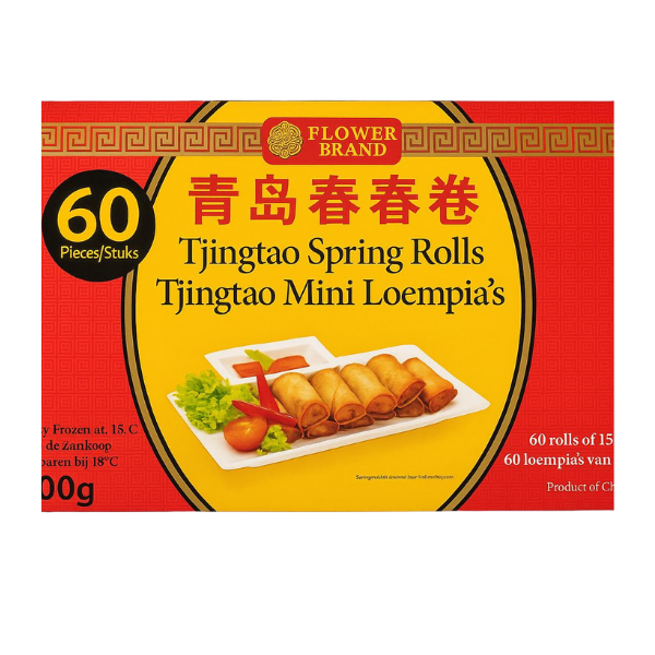Flower Band Tjingtao Mini Loempia’s 60 adet