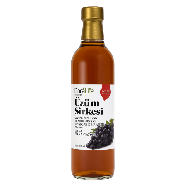 Dora Life Üzüm Sirkesi %100 Doğal ve içilebilir 500ml
