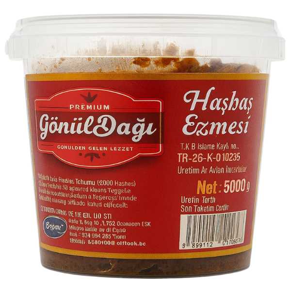 GönülDağı Haşhaş Ezmesi 500gr