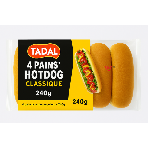 Tadal Klasik Hotdog Ekmeği 240gr