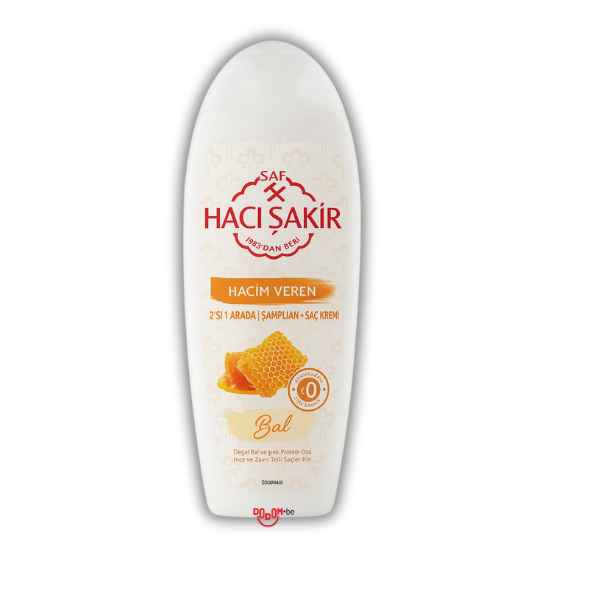 Hacışakir Hacim Veren Bal 2’si 1 Arada 500ml