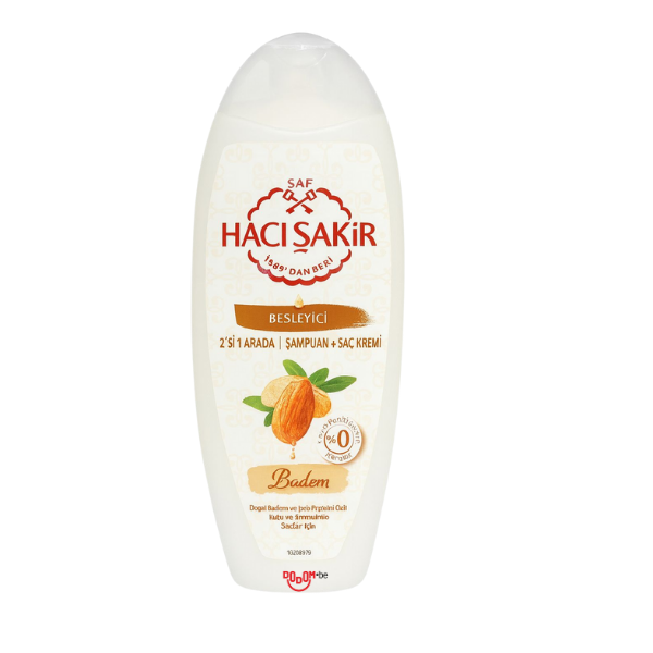 Hacışakir Besleyici Badem 2’si 1 Arada 500ml