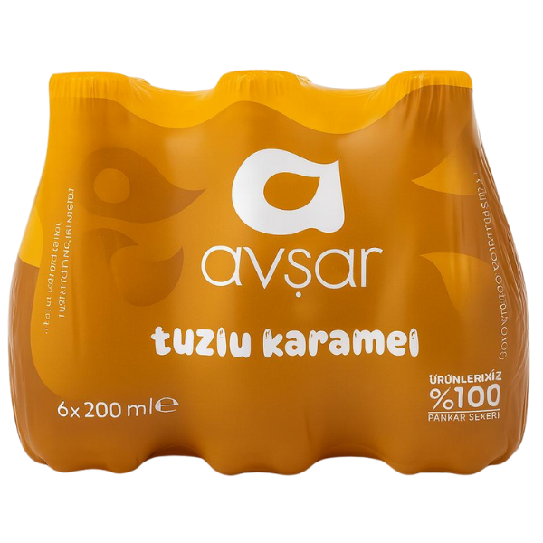 Avşar Tuzlu Karamel Aromalı Gazlı İçecek 6x200ml