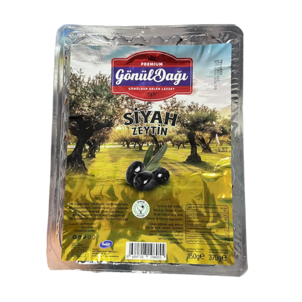 Gönüldağı  Siyah Zeytin 350gr
