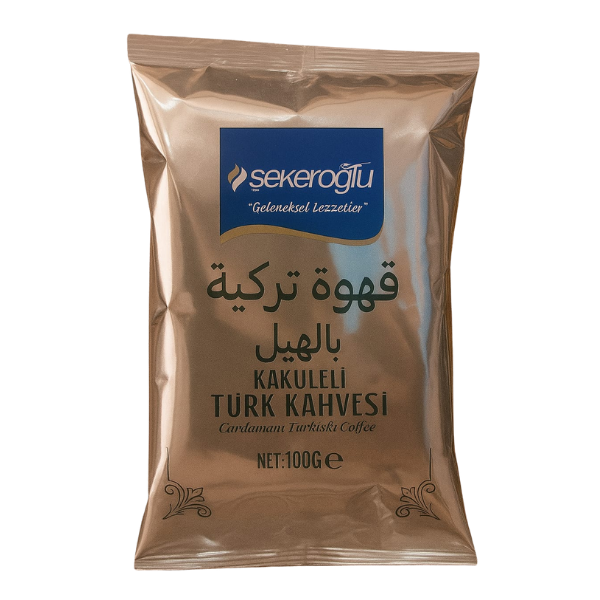 Şekeroğlu Kakule Aromalı Türk Kahvesi 100gr