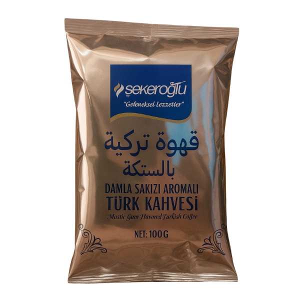 Şekeroğlu Damla Sakız Aromalı Türk Kahvesi 100gr