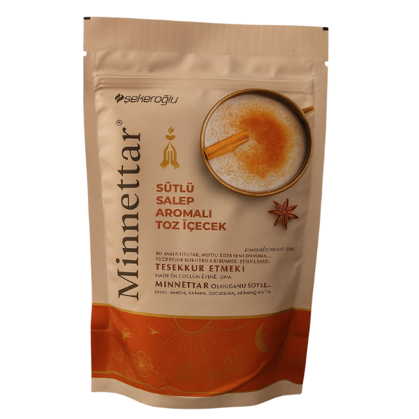 Şekeroğlu Sütlü Salep Aromalı Toz İçecek 200gr