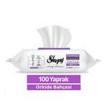 Sleepy Easy Clean Orkide Bahçesi Islak Yüzey Temizlik Havlusu & Mendili 100 Yaprak