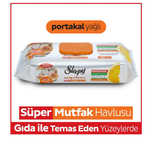 Sleepy Easy Clean Süper Yüzey Temizlik Mutfak Havlusu&mendili Portakal Yağlı 50 Yaprak