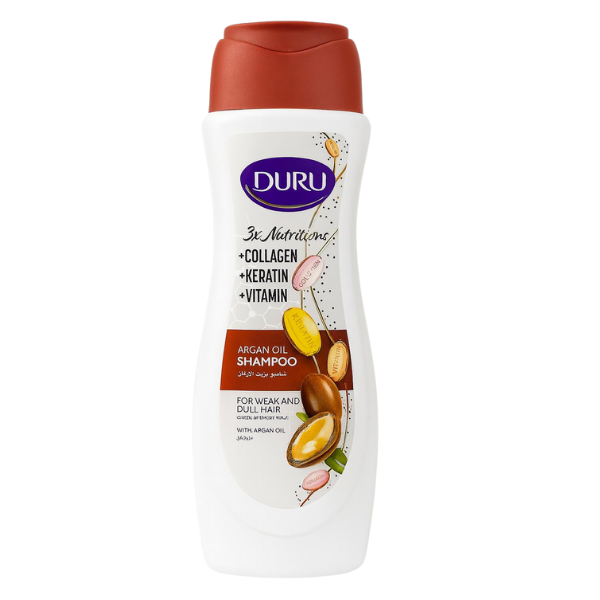 Duru Argan Yağlı Şampuan Cansız ve Mat Saçlar İçin 600ml