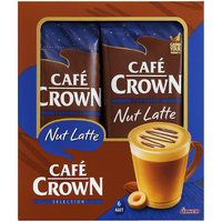 Ülker Café Crown Fındık Aromalı Latte 6'li paket 6x21,5gr