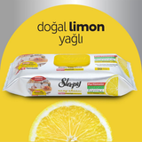 Sleepy Easy Clean Yüzey Temizlik Mutfak Havlusu - Mendili 50 Yaprak Limon Yağlı