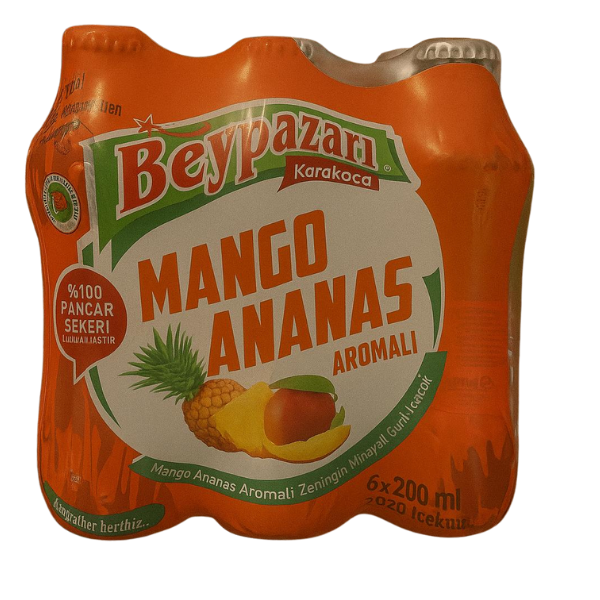 Beypazari Mango - Ananas Aromalı Soda 6x200ml