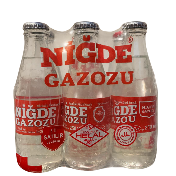 Nigde Gazozu Sade 6x250ml