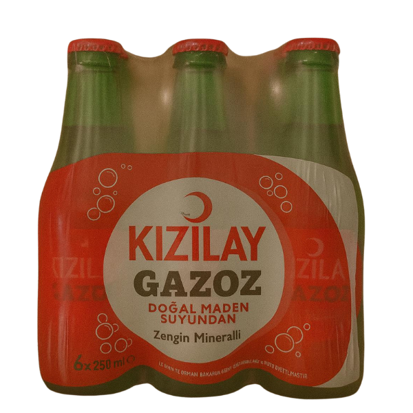 Kızılay Sade Gazoz Doğal Maden Suyundan 6x250ml