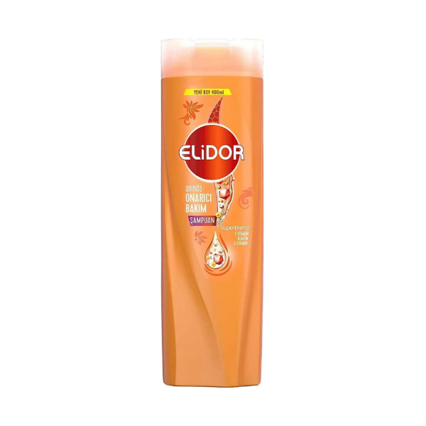 Elidor Shampoing Soin Réparateur Instantané ( Orange ) 