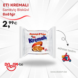 Ülker Kremalı Sandviç Bisküvi 4’lü (4x61gr)