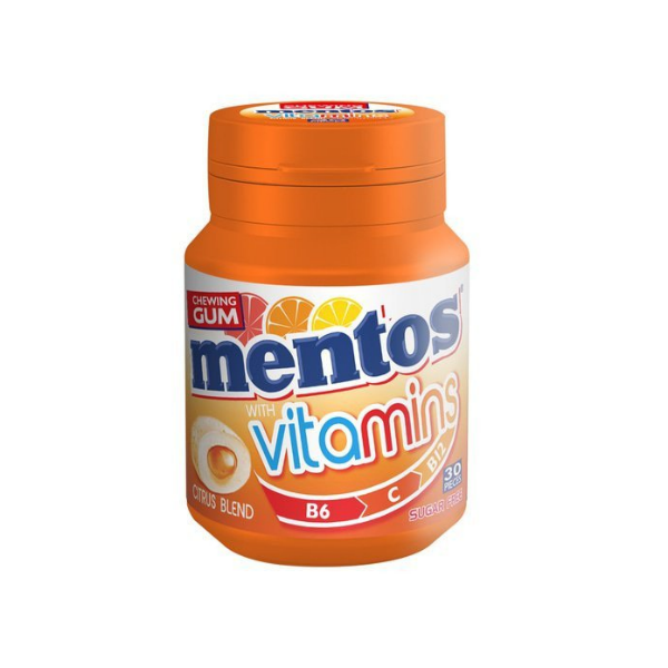 Mentos Vitamins Sakız Şekersiz 30'lu