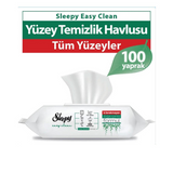 Sleepy Easy Clean Yüzey Temizlik Havlusu 100 Yaprak