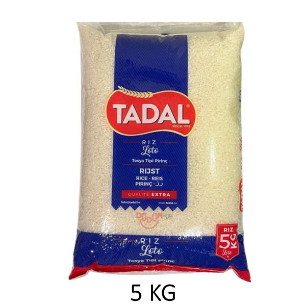 Tadal Tosya Tipi Pirinç 5 Kg
