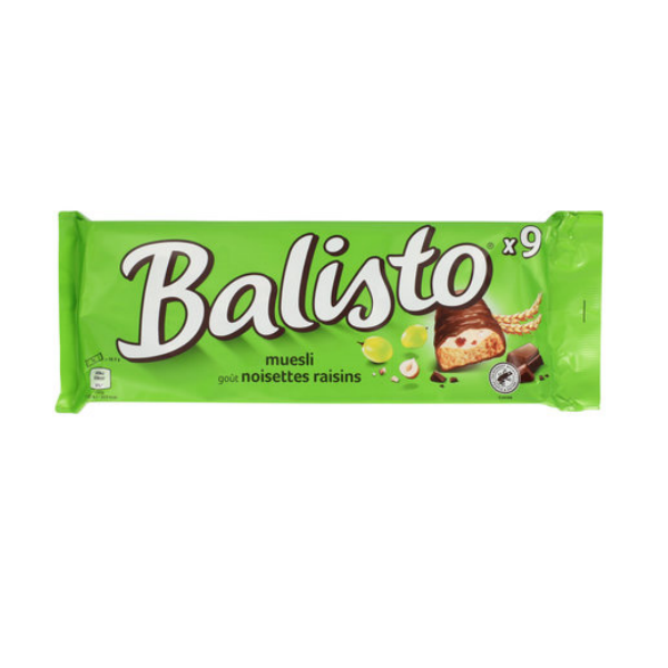 Balisto Noisettes Raisins x9