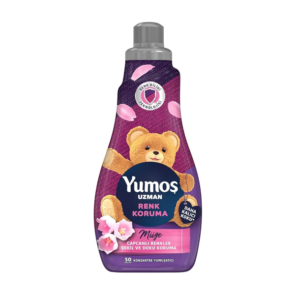 Yumoş Uzman Konsantre Çamaşır Yumuşatıcısı Renk Koruma 50 Yıkama 1200ml