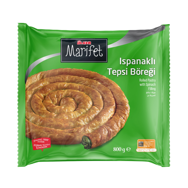 Ülker Marifet Ispanaklı Tepsi Böreği 800gr