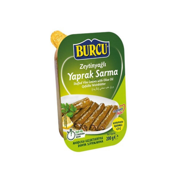 Burcu Zeytinyağlı Yaprak Sarması 200Gr