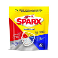 Asperox Sparx Diamond Bulaşık Kapsülü 20'li