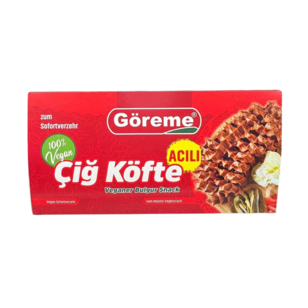 Göreme Acılı Çiğ Köfte %100 Vegan 380gr