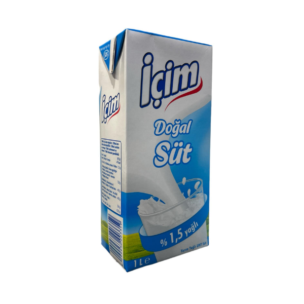 İçim %1.5 Yağlı Süt 1 Litre