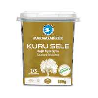 Marmarabirlik Kuru Sele Siyah Zeytin -2XS- 800gr