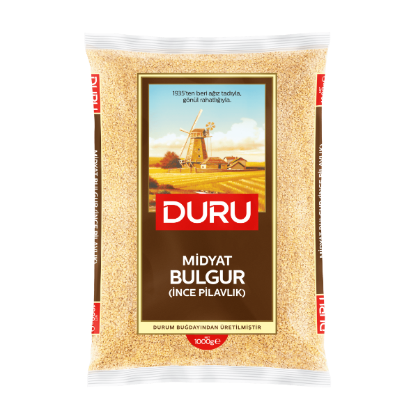 Duru İnce Pilavlık Midyat Düğür  Bulgur 1 Kg