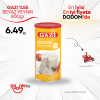 Gazi Beyaz Peniri %55 Yağlı 800gr