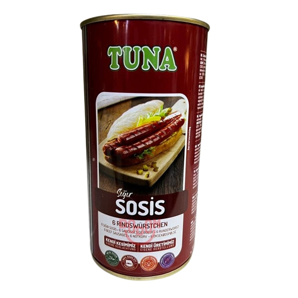 Tuna Sığır Sosis 550gr