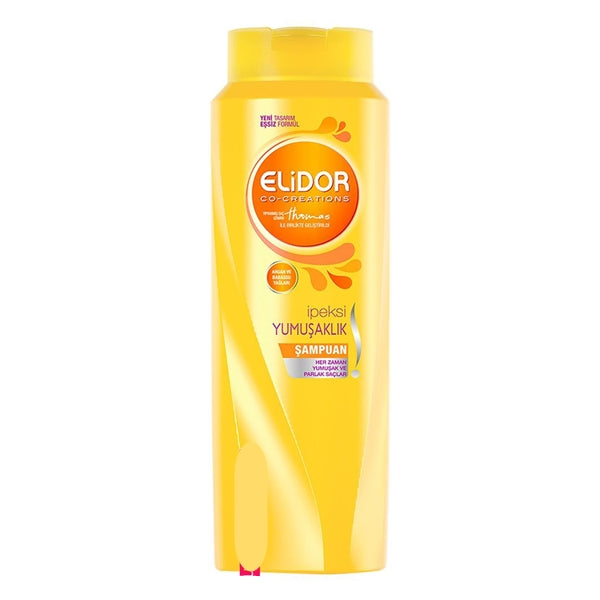 Elidor Şampuan İpeksi Yumuşaklık 500 ml (Sarı)