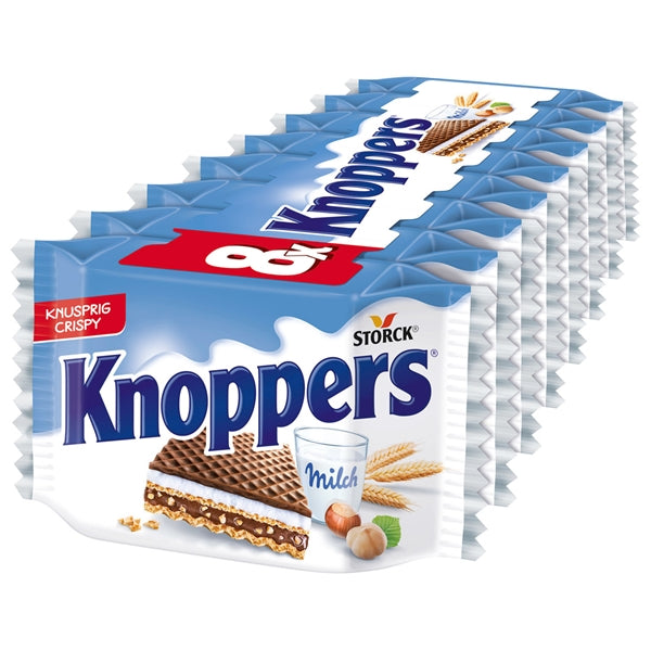 Knoppers Gaufrettes 8x