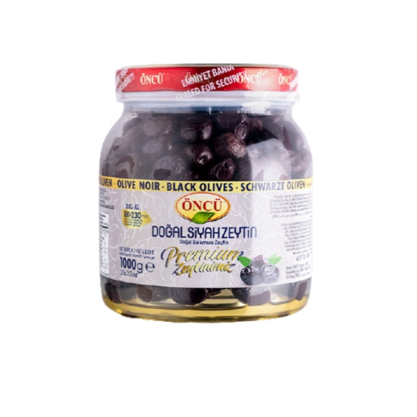 Öncü Olives Noirs Naturels Premium 2XL - XL 1000gr