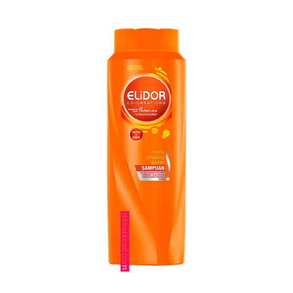 Elidor Shampoing Soin Réparateur Instantané ( Orange ) 500ml