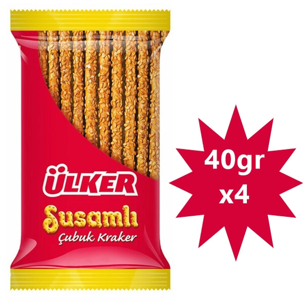 Ülker Cracker Au Sésame 4x40 gr
